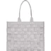 Supreme Woven Tote - Grey (front)