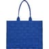Supreme Woven Tote - Royal (front)