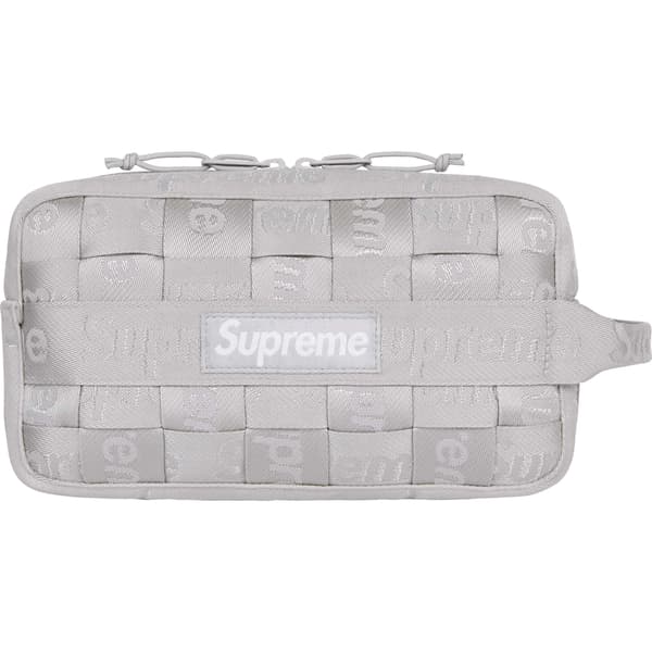 Supreme Woven Utility Bag - Grey (front)