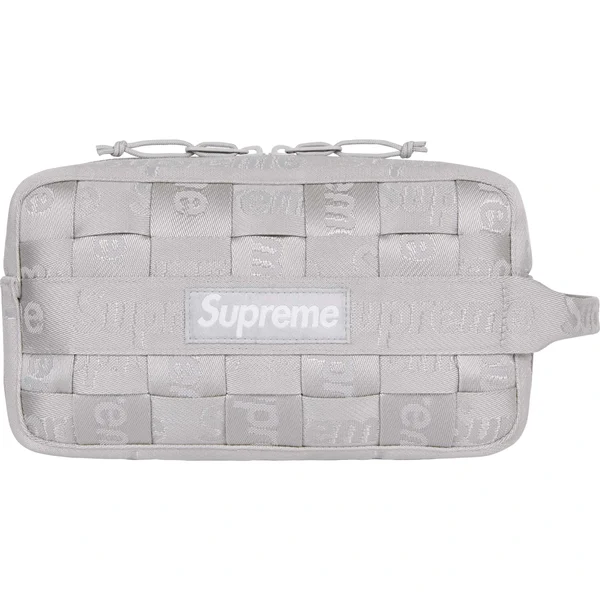 Supreme Woven Utility Bag - Grey (front)