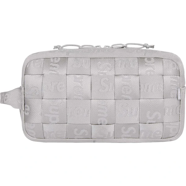Supreme Woven Utility Bag - Grey (front)