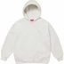 Supreme Wrapped Half Zip Hooded Sweatshirt - Stone (front)