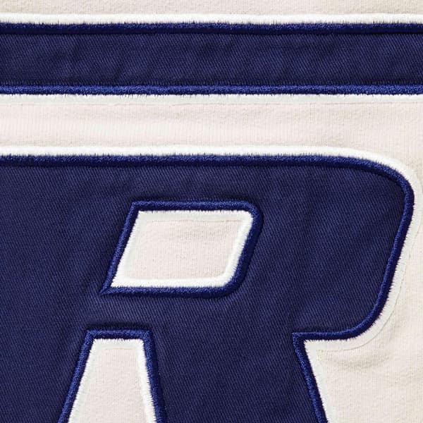 Supreme Wrapped Half Zip Hooded Sweatshirt - Stone (front)