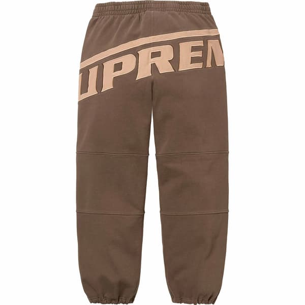 Supreme Wrapped Sweatpant - Dusty Brown (front)