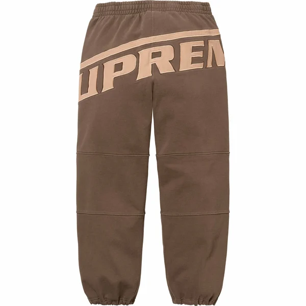 Supreme Wrapped Sweatpant - Dusty Brown (front)