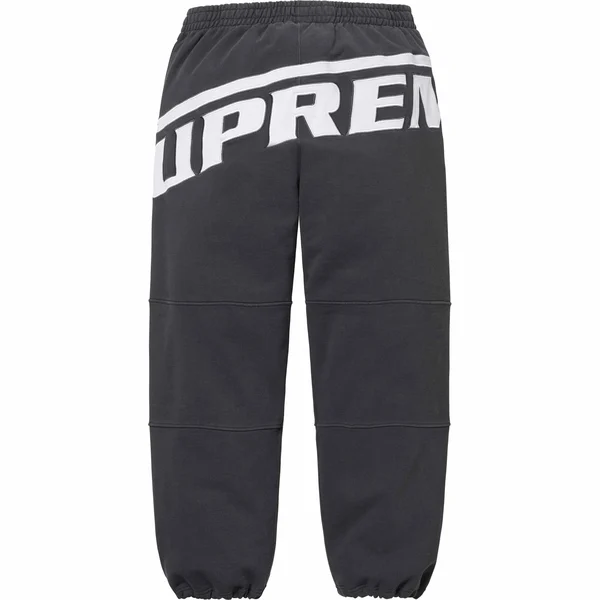 Supreme Wrapped Sweatpant - Washed Black (front)