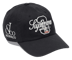 Supreme x La Martina 6-Panel - Black (front)