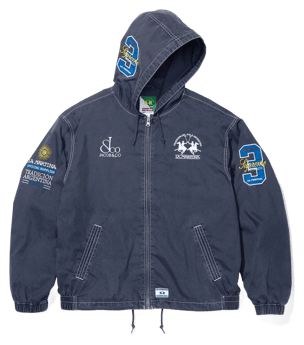 Supreme x La Martina Lightweight Hooded Jacket Navy