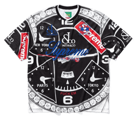 Supreme x La Martina Soccer Jersey Black