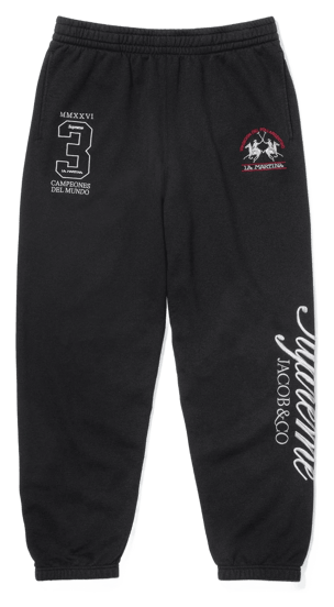 Supreme x La Martina Sweatpant Black