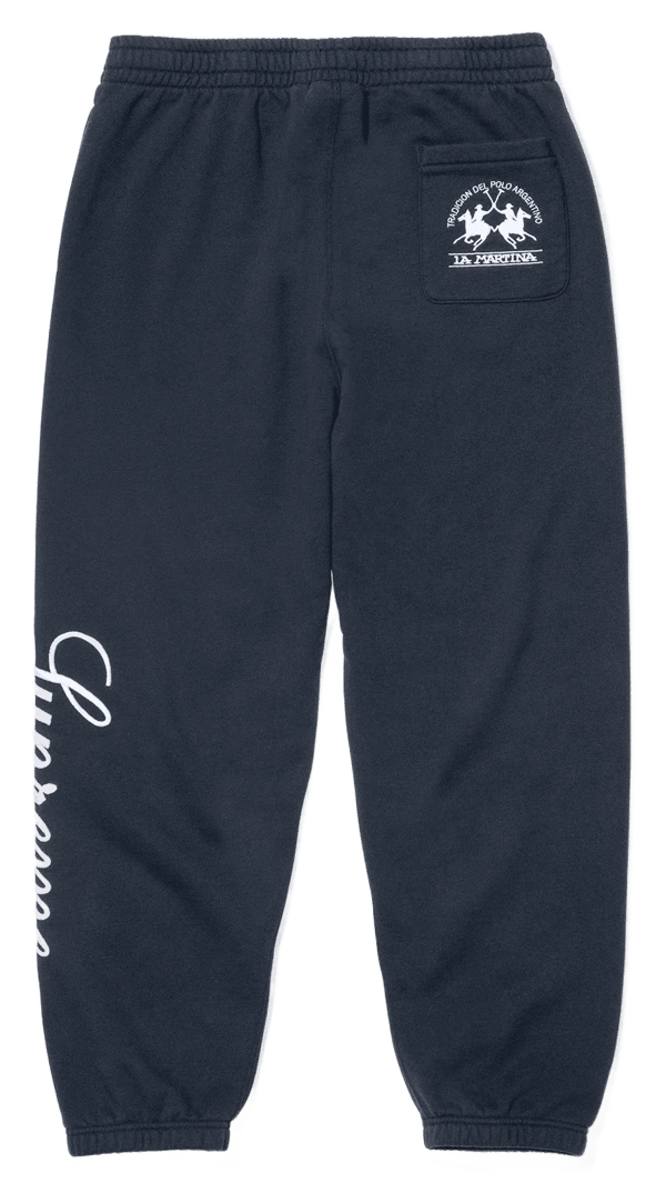 Supreme x La Martina Sweatpant - Navy (front)