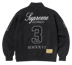 Supreme x La Martina Zip Up Sweatshirt - Black (front)