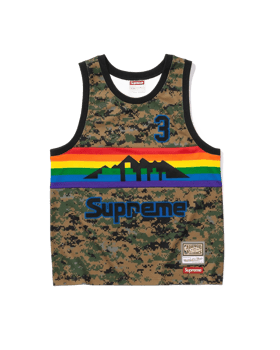 Supreme x Mitchell & Ness Basketball Jersey Nuggets