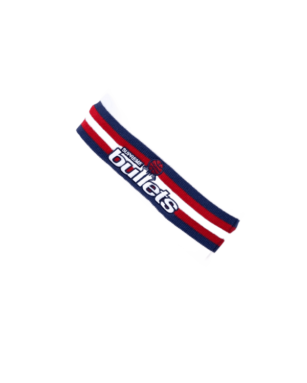 Supreme x Mitchell & Ness Headband - Bullets (front)