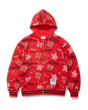 Supreme x Mitchell & Ness Hooded Sweatshirt Astros