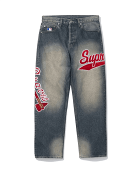 Supreme x Mitchell & Ness Jean Braves