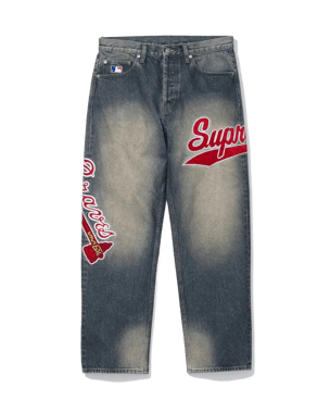 Supreme x Mitchell & Ness Jean Braves