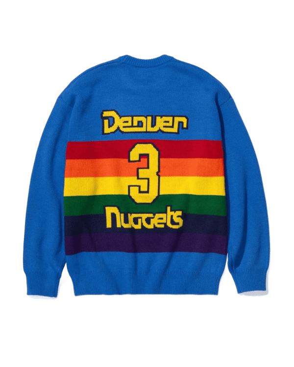 Supreme x Mitchell & Ness Sweater - Nuggets (front)