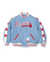 Supreme x Mitchell & Ness Wool Varsity Jacket - Braves (front)
