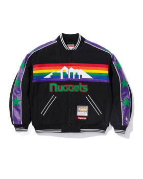 Supreme x Mitchell & Ness Wool Varsity Jacket Nuggets