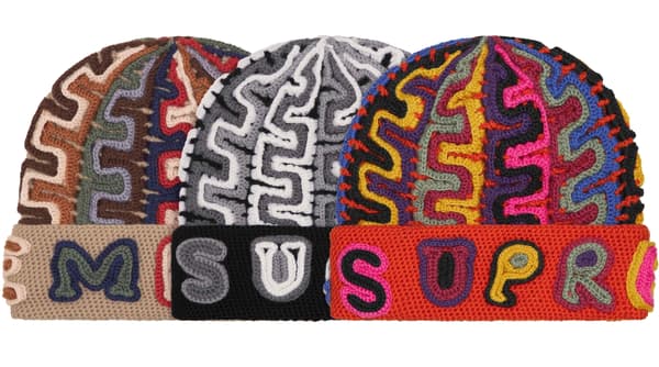 Supreme Yarn Appliqué Beanie - Product Image