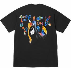 Supreme Ying Yang Tee Black