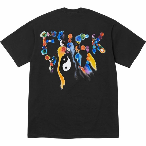 Supreme Ying Yang Tee - Black (front)