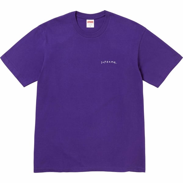 Supreme Ying Yang Tee - Purple (front)