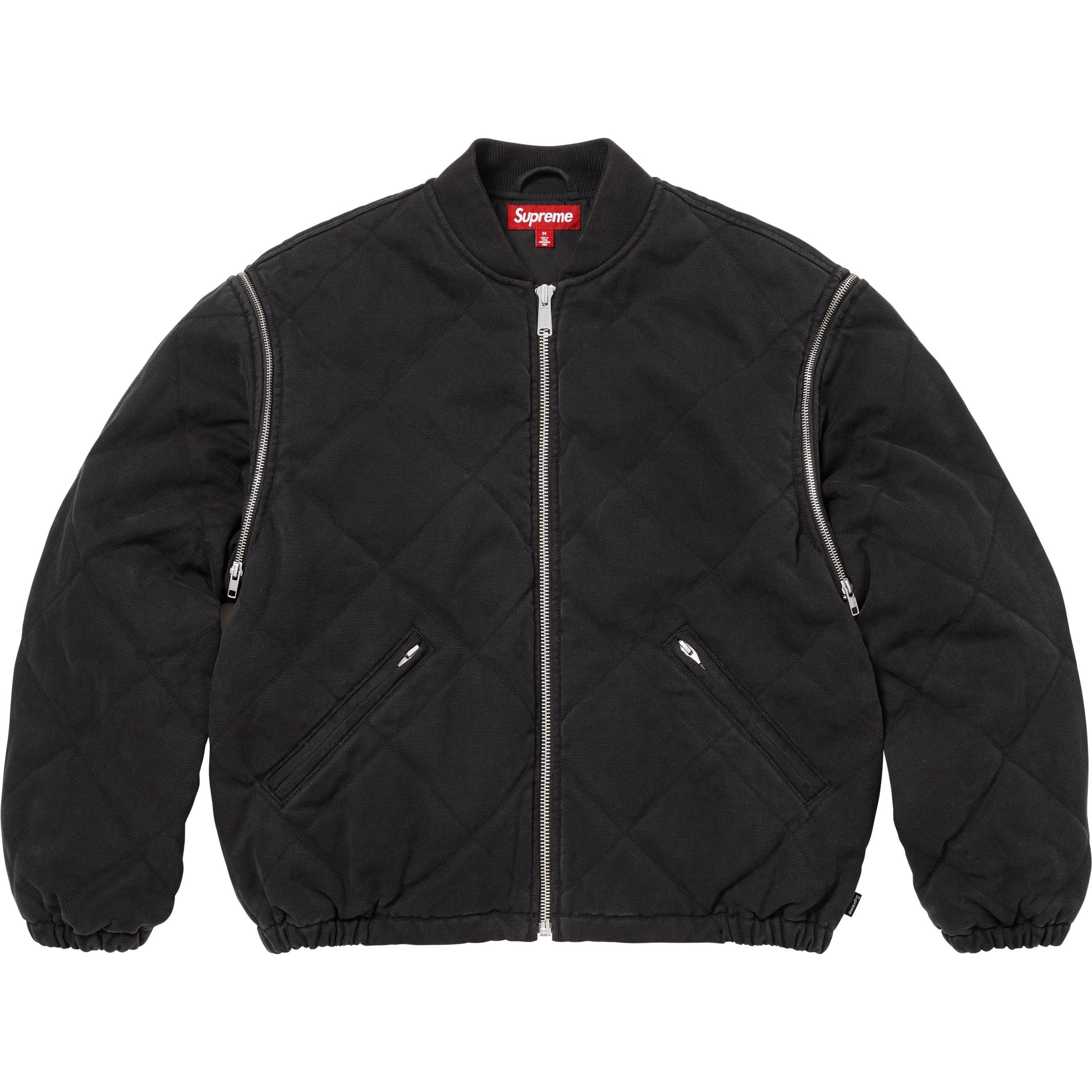 Supreme Zip-Off Sleeve Quilted Bomber Jacket colorway 18