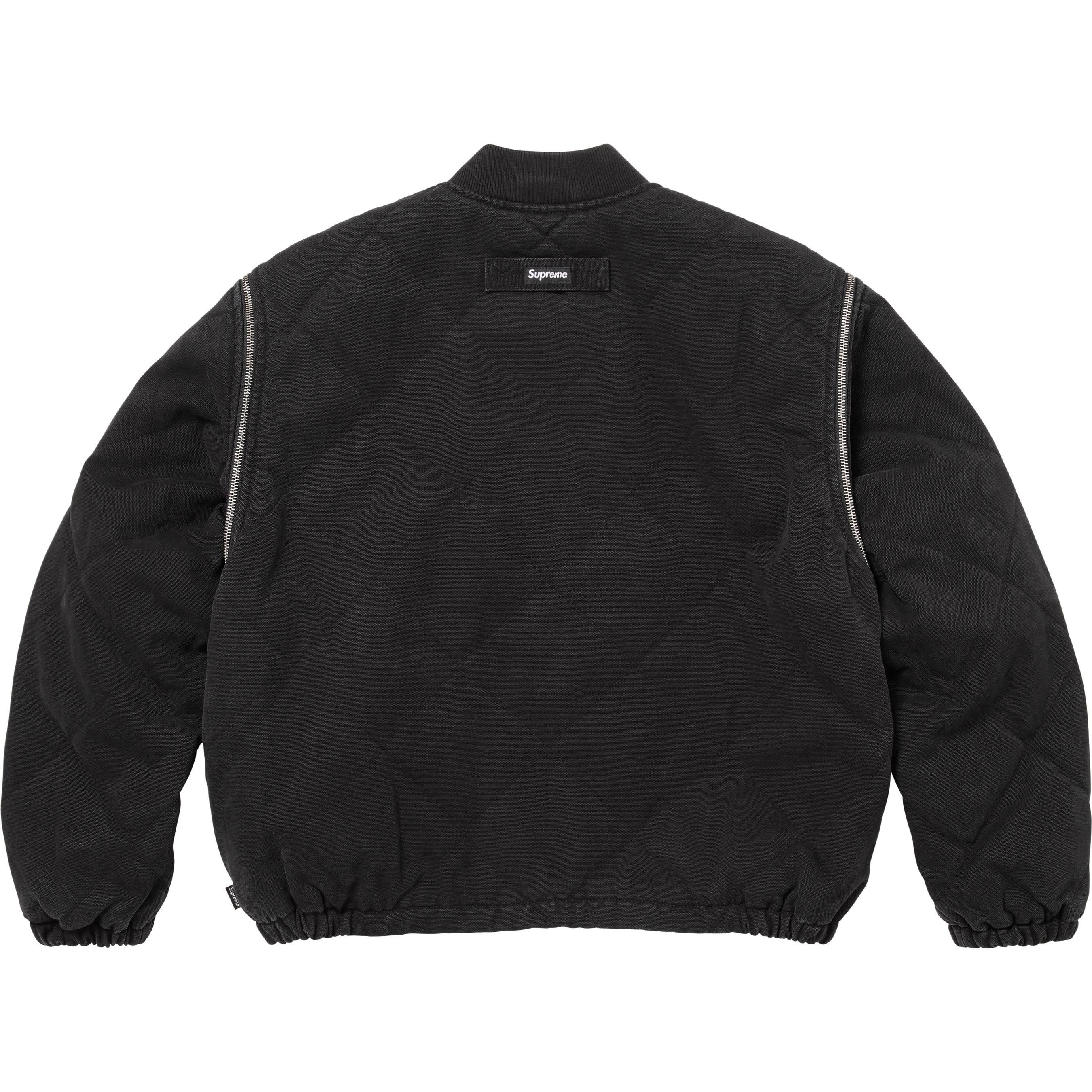 Supreme Zip-Off Sleeve Quilted Bomber Jacket colorway 20