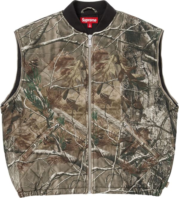 Supreme Zip-Off Sleeve Quilted Bomber Jacket - Realtree® AP Camo (front)