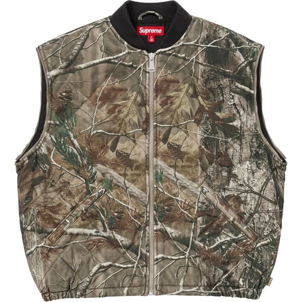 Supreme Zip-Off Sleeve Quilted Bomber Jacket - Realtree® AP Camo (front)