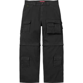 Supreme Zip-Off Utility Pant Black