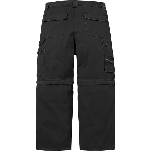 Supreme Zip-Off Utility Pant - Black (front)