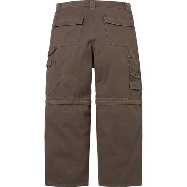 Supreme Zip-Off Utility Pant - Brown (front)