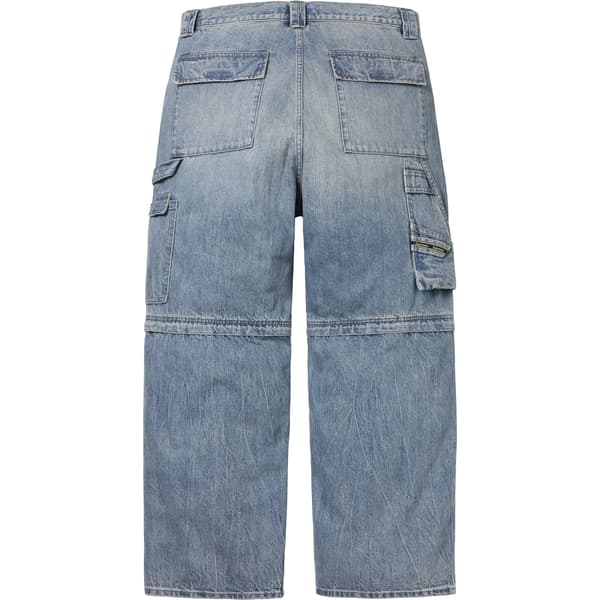 Supreme Zip-Off Utility Pant - Denim (front)