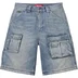 Supreme Zip-Off Utility Pant - Denim (front)