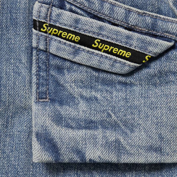 Supreme Zip-Off Utility Pant - Denim (front)