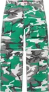 Supreme Zip-Off Utility Pant - Green Camo (front)