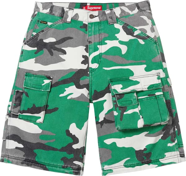 Supreme Zip-Off Utility Pant - Green Camo (front)