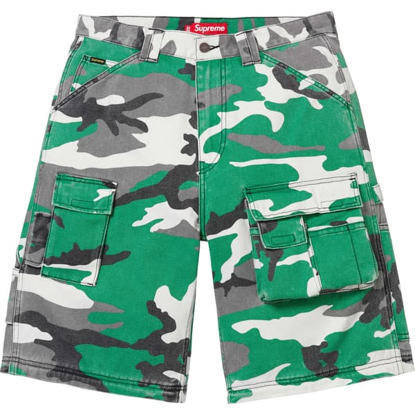 Supreme Zip-Off Utility Pant - Green Camo (front)