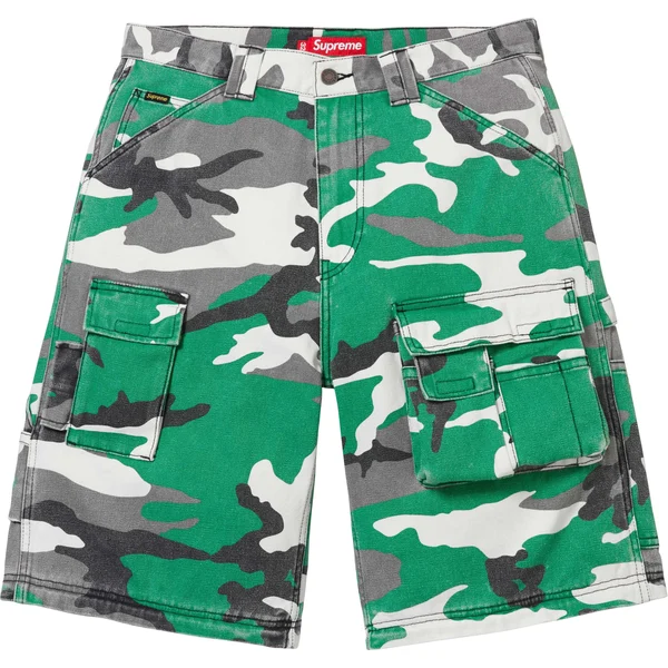 Supreme Zip-Off Utility Pant - Green Camo (front)
