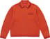 Supreme Zip Up Polo Sweater - Burnt Orange (front)