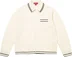 Supreme Zip Up Polo Sweater - White (front)