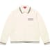 Supreme Zip Up Polo Sweater - White (front)