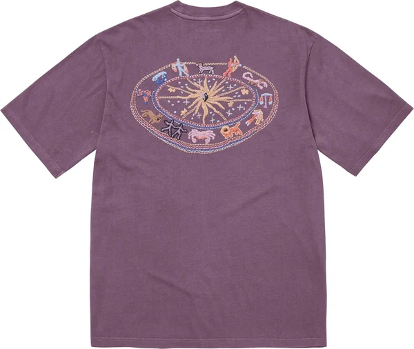 Supreme Zodiac S/S Top - Purple (front)