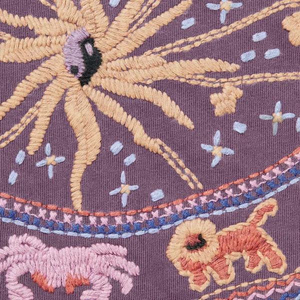 Supreme Zodiac S/S Top - Purple (front)