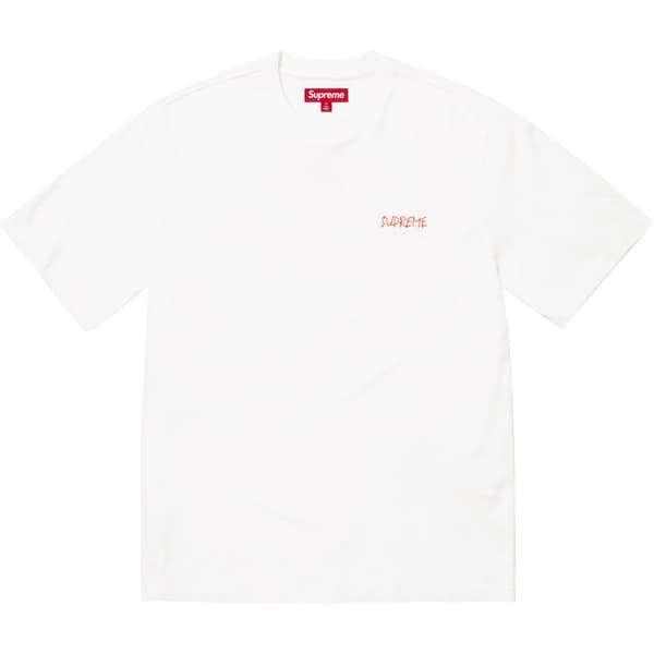 Supreme Zodiac S/S Top - White (front)