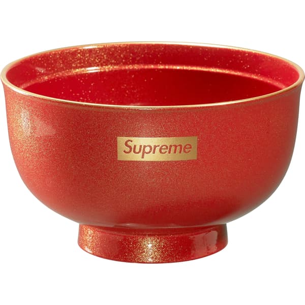 Supreme Zoni Glitter Bowl - Red (front)