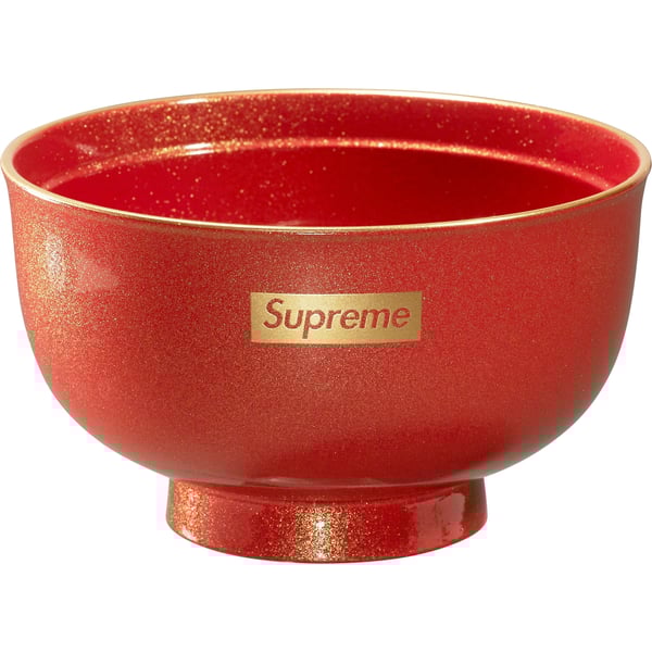 Supreme Zoni Glitter Bowl - Red (front)